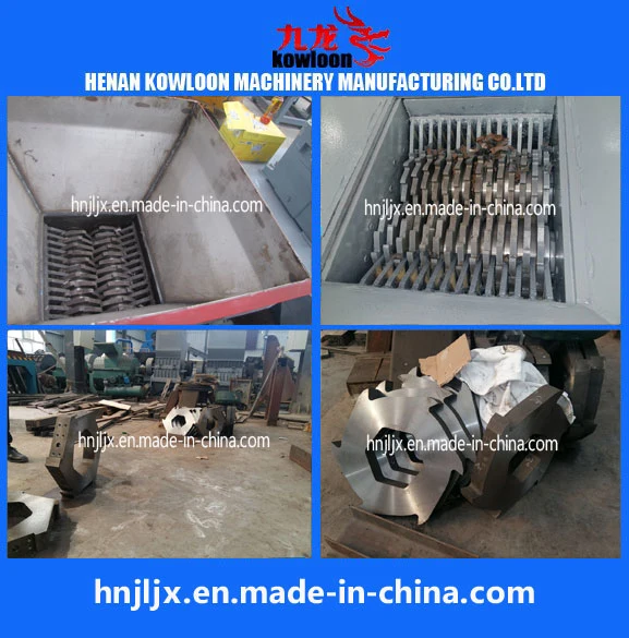 Dual Shaft Shredders Industrial Plastics Pipe Profile Industrial Shredder Machine